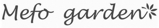 MEFO GARDEN logo