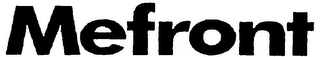 MEFRONT logo