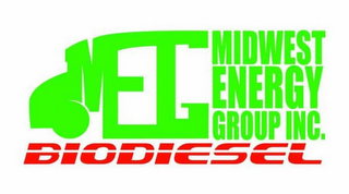 MEG MIDWEST ENERGY GROUP INC. MEG BIODIESEL logo