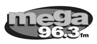 MEGA 96.3 FM logo