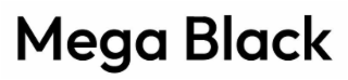 MEGA BLACK logo