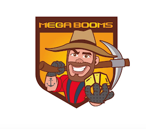 MEGA BOOMS logo