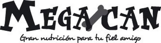MEGA CAN GRAN NUTRICION PARA TU FIEL AMIGO logo