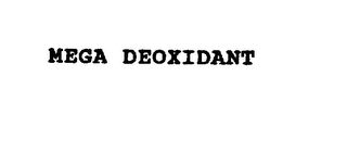 MEGA DEOXIDANT logo