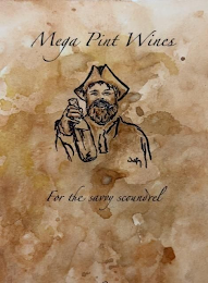 MEGA PINT WINES FOR THE SAVVY SCOUNDREL logo
