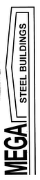 MEGA STEEL BUILDINGS logo