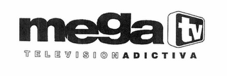 MEGA TV TELEVISIÓN ADICTIVA logo