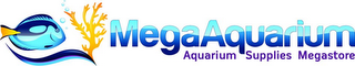 MEGAAQUARIUM AQUARIUM SUPPLIES MEGASTORE logo