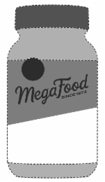 MEGAFOOD SINCE 1973 logo