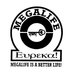 MEGALIFE EUPEKA! MEGALIFE IS A BETTER LIFE! HWH logo