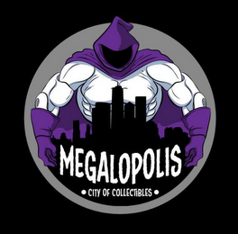 MEGALOPOLIS · CITY OF COLLECTIBLES · logo