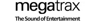 MEGATRAX THE SOUND OF ENTERTAINMENT logo