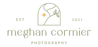 MEGHAN CORMIER PHOTOGRAPHY EST 2021 logo