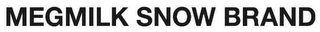 MEGMILK SNOW BRAND logo