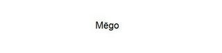 MEGO logo