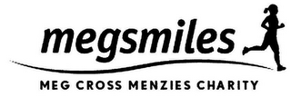 MEGSMILES MEG CROSS MENZIES CHARITY logo
