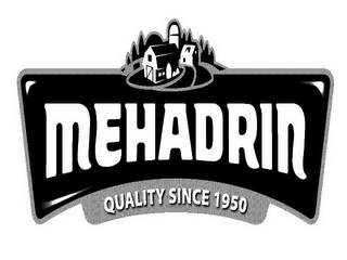 MEHADRIN QUALITY SINCE 1950 logo