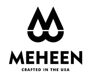 MEHEEN CRAFTED IN THE USA logo