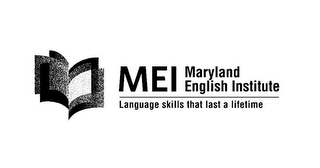 MEI MARYLAND ENGLISH INSTITUTE LANGUAGE SKILLS THAT LAST A LIFETIME logo