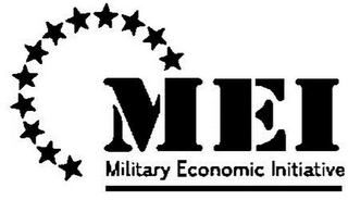 MEI MILITARY ECONOMIC INITIATIVE logo