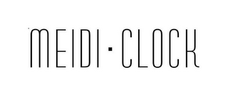 MEIDI·CLOCK logo