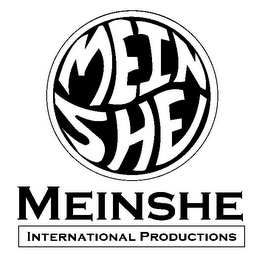 MEIN SHE MEINSHE INTERNATIONAL PRODUCTIONS logo