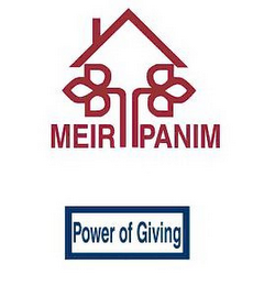 MEIR PANIM POWER OF GIVING logo