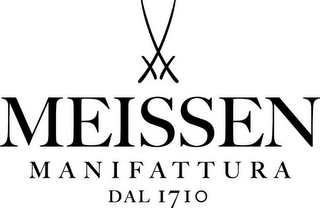 MEISSEN MANIFATTURA DAL 1710 logo