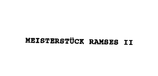MEISTERSTUCK RAMSES II logo