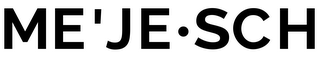 ME'JE·SCH logo
