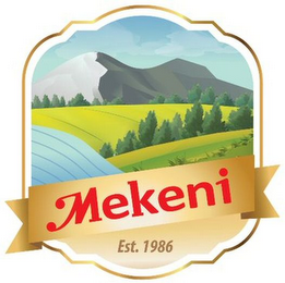 MEKENI EST. 1986 logo