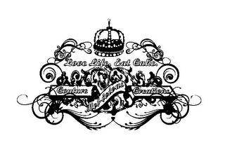 MEL-ICIOUS COUTURE CREATIONS LOVE LIFE. EAT CAKE logo