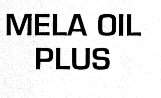 MELA OIL PLUS logo