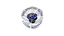 MELANATED ROSE COLOR MATTERS logo