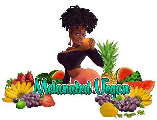 MELANATED VEGAN logo