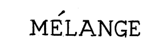 MELANGE logo