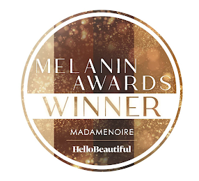 MELANIN AWARDS WINNER MADAMENOIRE HELLOBEAUTIFUL logo