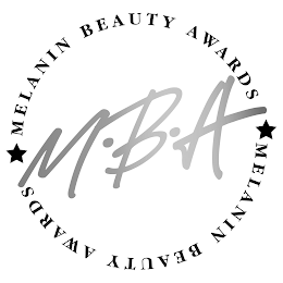 MELANIN BEAUTY AWARDS M.B.A MELANIN BEAUTY AWARDS logo