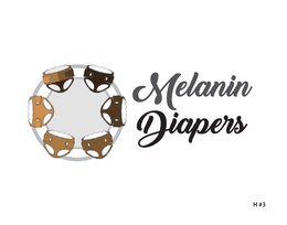 MELANIN DIAPERS H #3 logo