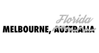 MELBOURNE, AUSTRALIA FLORIDA logo