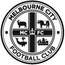 MELBOURNE CITY FOOTBALL CLUB logo