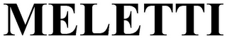 MELETTI logo
