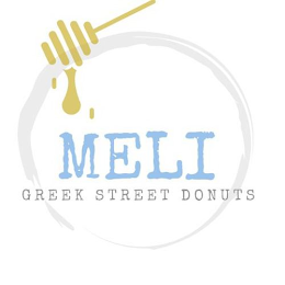 MELI GREEK STREET DONUTS logo