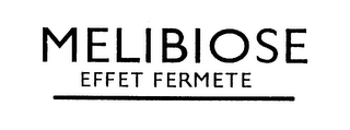 MELIBIOSE EFFET FERMETE logo