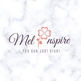 MELINSPIRE YOU CAN JUST START logo