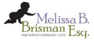 MELISSA B. BRISMAN ESQ. REPRODUCTIVELAWYER.COM logo