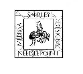 MELISSA SHIRLEY DESIGNS NEEDLEPOINT logo