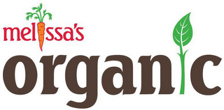 MELISSA'S ORGANIC logo