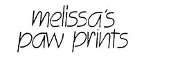 MELISSA'S PAW PRINTS logo