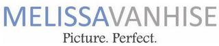 MELISSAVANHISE PICTURE. PERFECT. logo